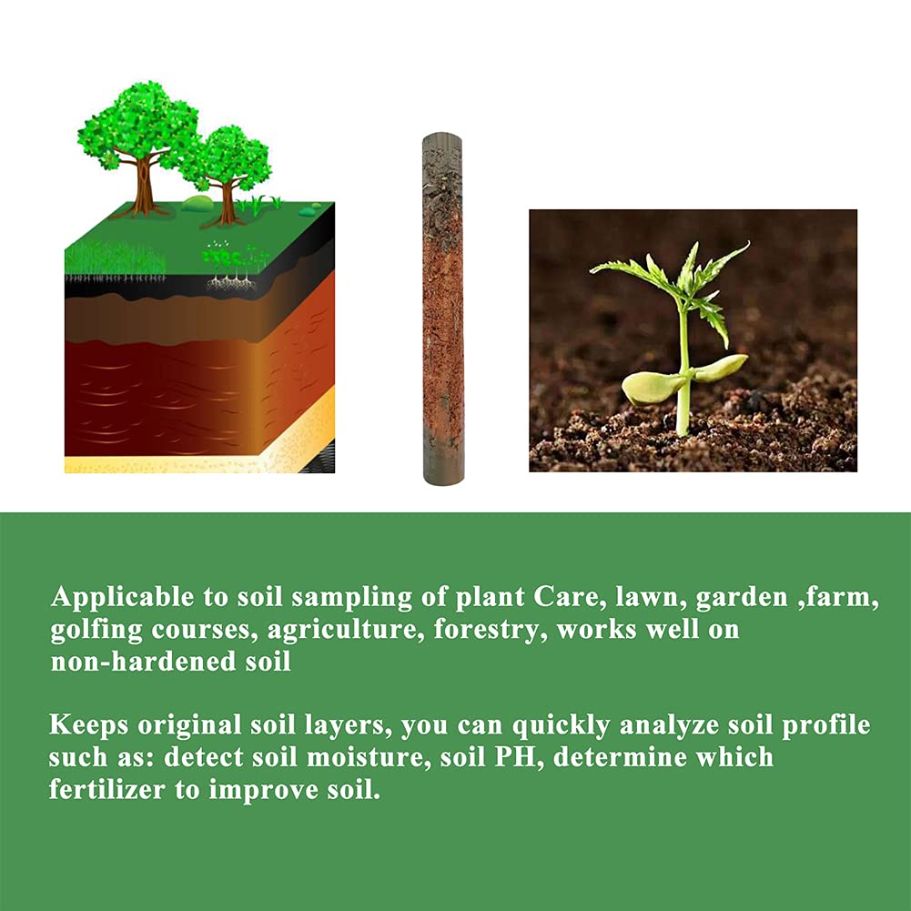 Sukiise soil sampler tube keeps sample intact for accurate analysis.