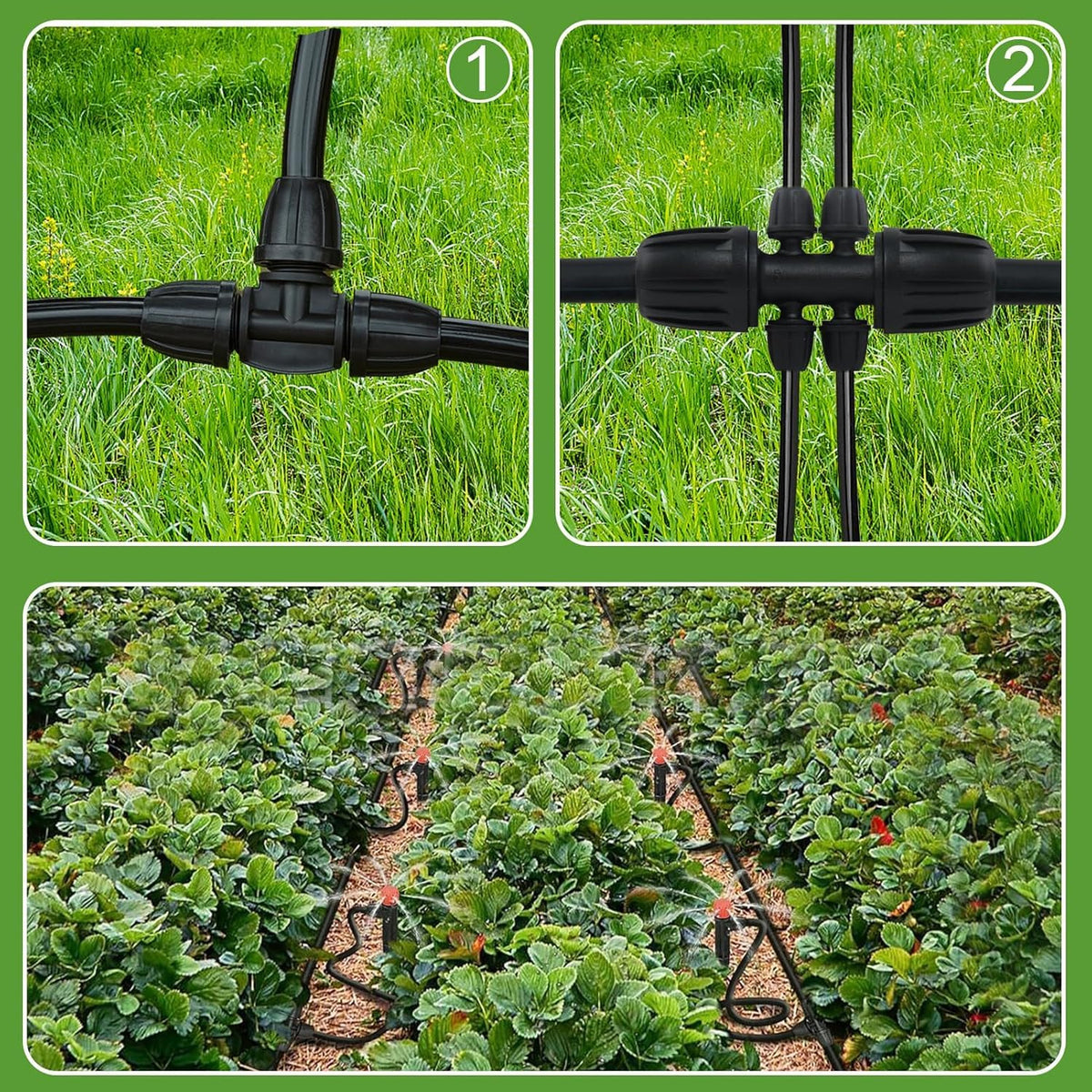 Sulataya tubing suitable for gardens, greenhouses, beds, and pots.