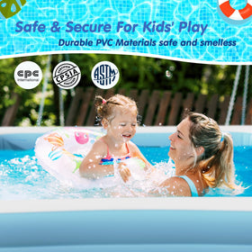 Sumbee durable eco-friendly PVC construction meets international toy standards.