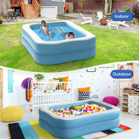 Sumbee UV-resistant pool material blocks sun rays and protects interior surfaces.