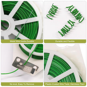 SumDirect garden ties secure plants to trellises and stakes