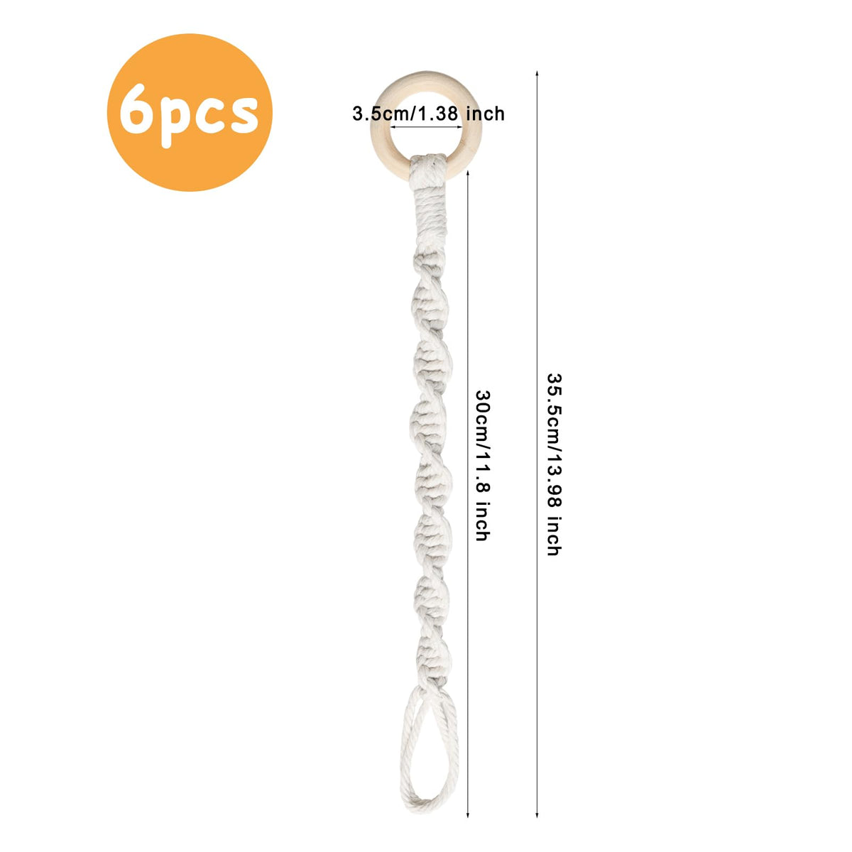 SUMERSHA connectable rope extenders enable customized heights for layered plant arrangements
