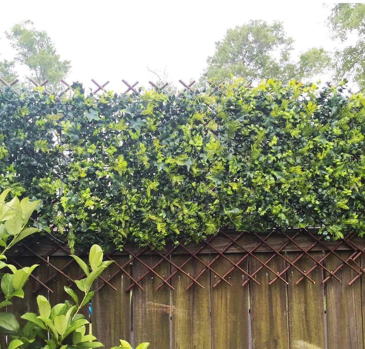 Sumery Nature Willow Fence divider works indoors or outdoors