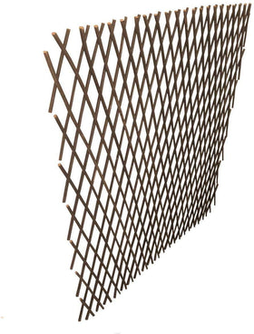 Sumery Nature Willow Fence easy installation enhances garden setup