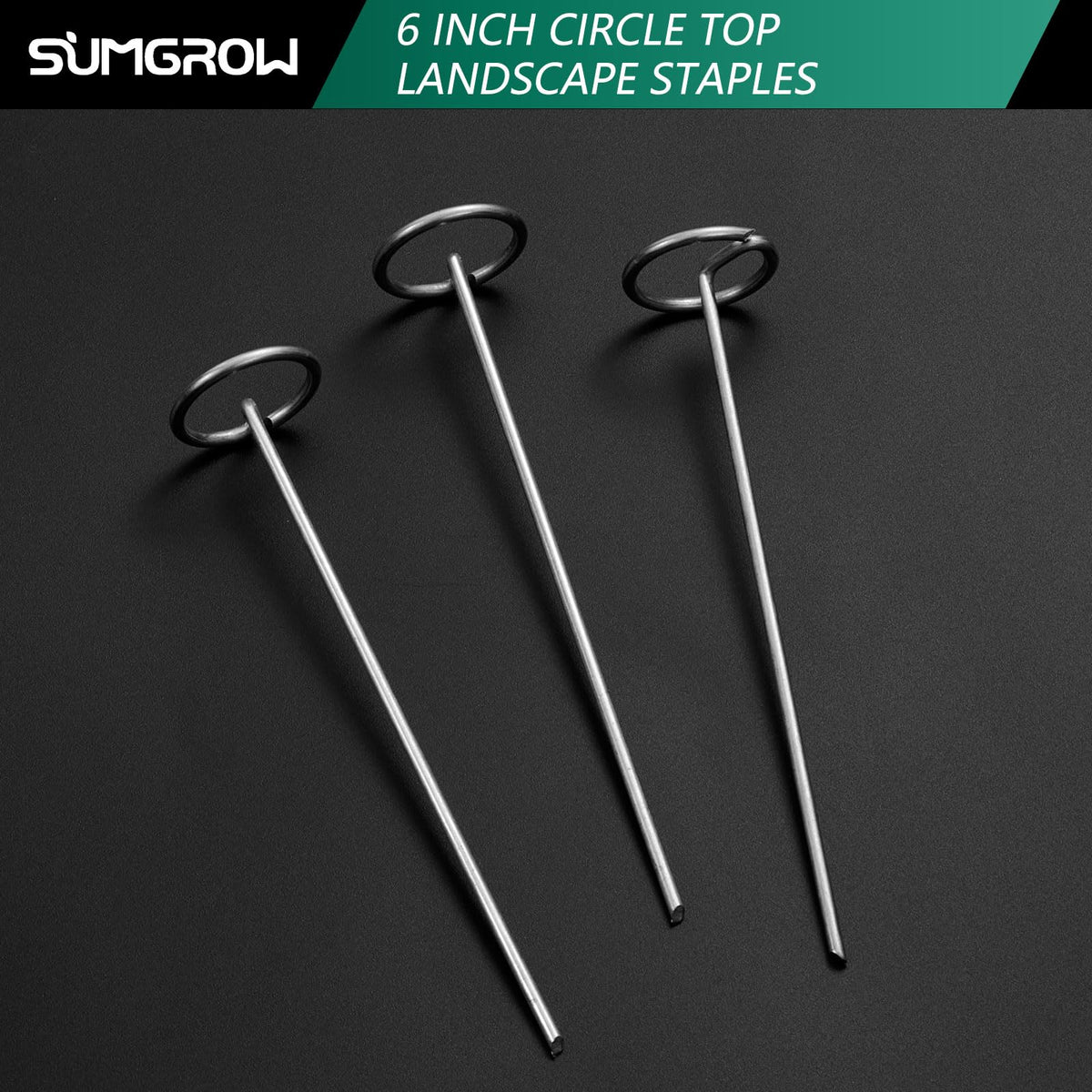 SUMGROW durable stakes ship ready for long-term outdoor projects.