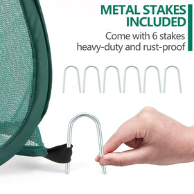SUMGROW shade cloth cover provides sun protection for plants.
