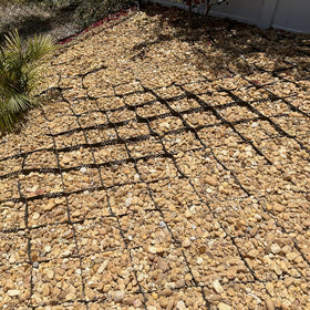 Sumloty Gravel Grid ready for gravel, soil, or grass fill.