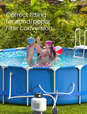 SUMMERBUDDY compact valve enables safe, efficient pool flow management