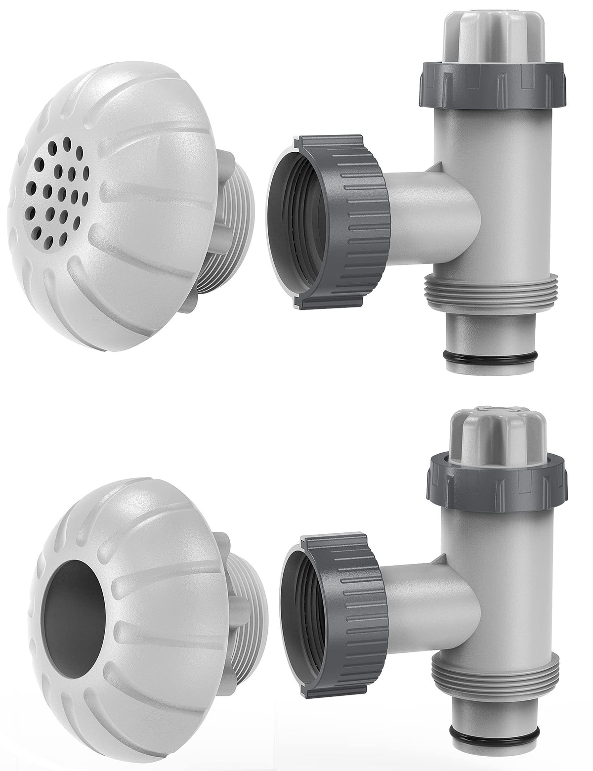 SUMMERBUDDY plunger valve pack for easy flow control during filter changes