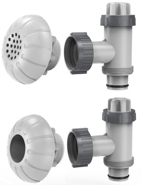 SUMMERBUDDY plunger valve pack for easy flow control during filter changes
