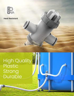 SUMMERBUDDY rubber seals provide leak resistance
