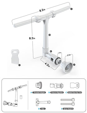 SummerBuddy dual spray installation potentially cooling pool water