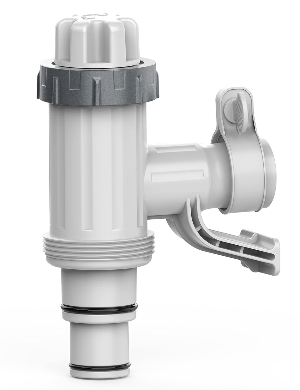 SUMMERBUDDY pool hose adapter for above-ground pools ensures secure, leak-free connections.