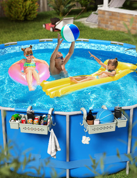 SUMMERBUDDY neat poolside area creates a tidy, inviting space.