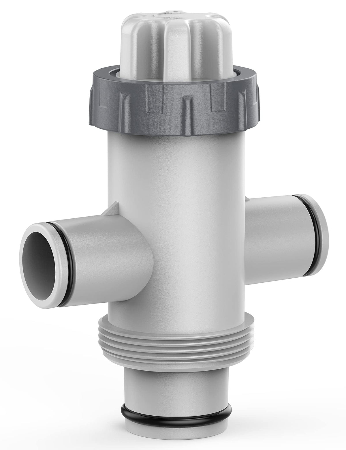 SUMMERBUDDY installation setup demonstrates easy hookup with standard hoses