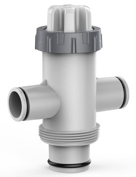 SUMMERBUDDY installation setup demonstrates easy hookup with standard hoses