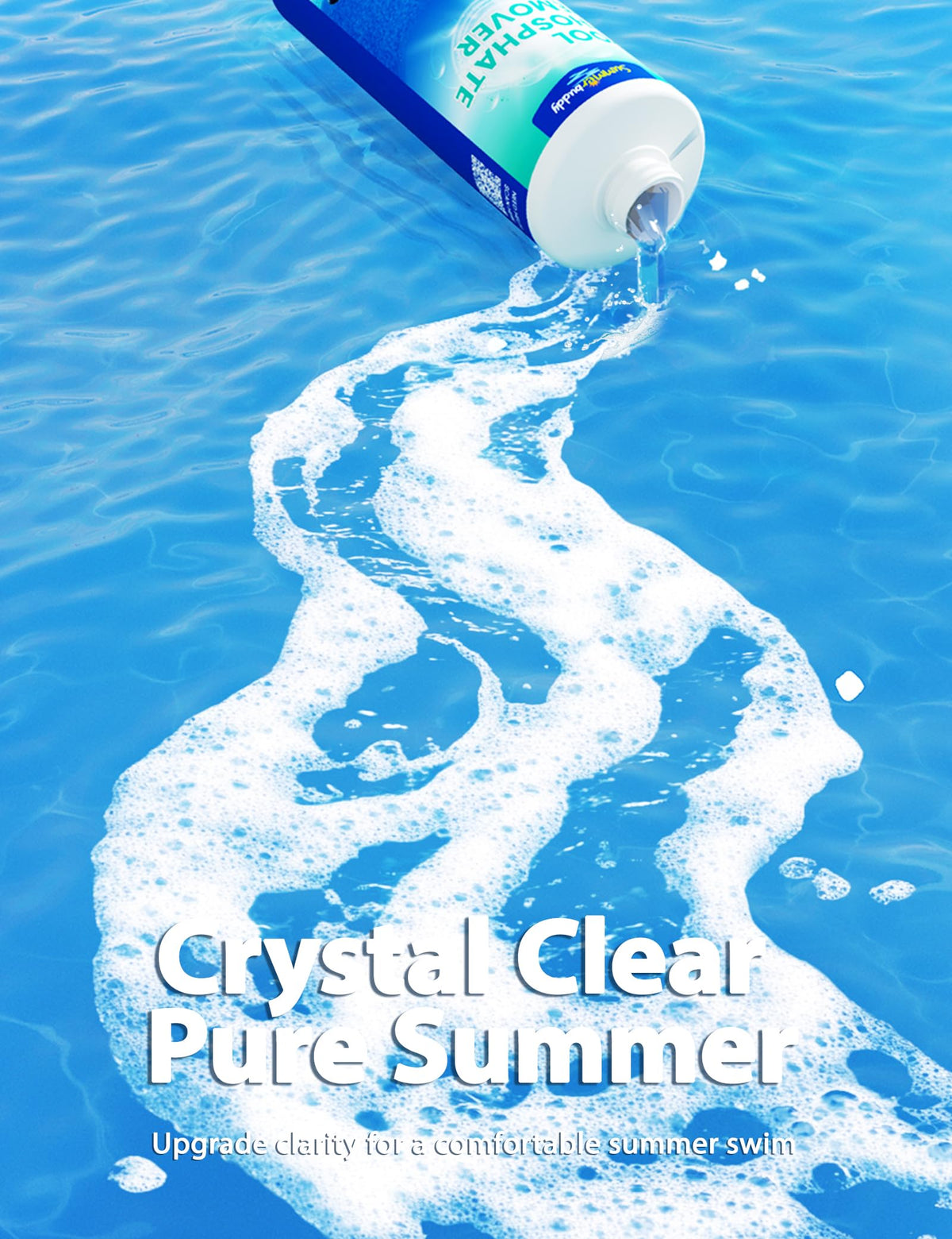 SUMMERBUDDY temporary cloudiness indicates treatment is working and water improves