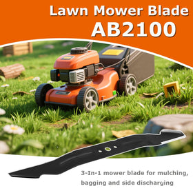 SummerCool AB2100 21in blade metal detail highlighting precision engineering.