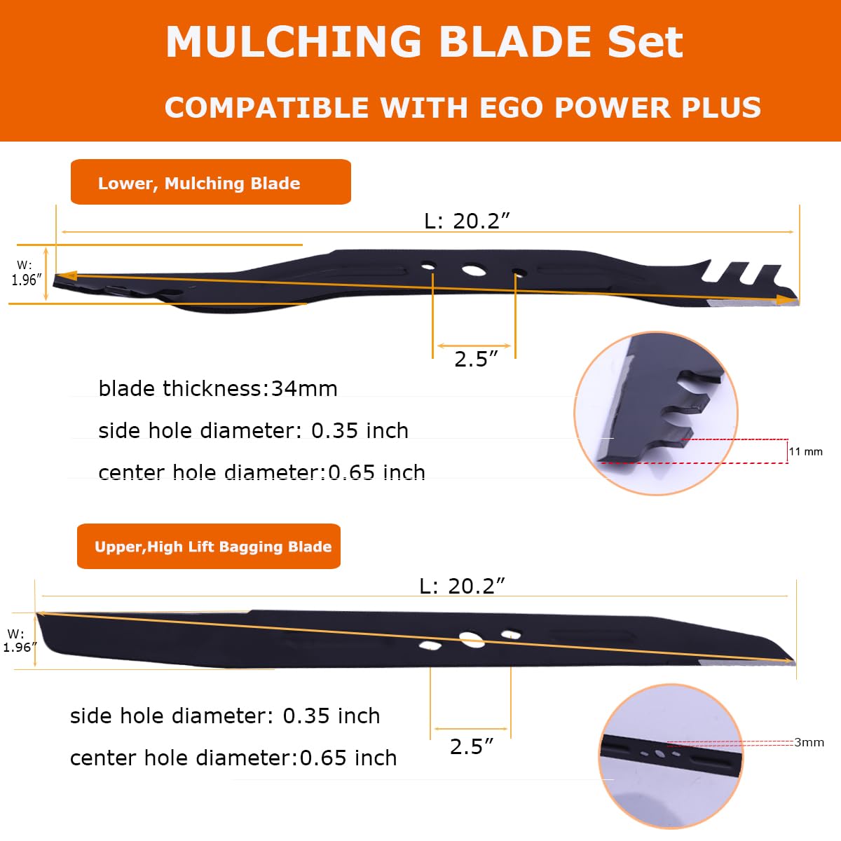 SummerCool AB2101D spiral-edge design delivers long-lasting sharpness.