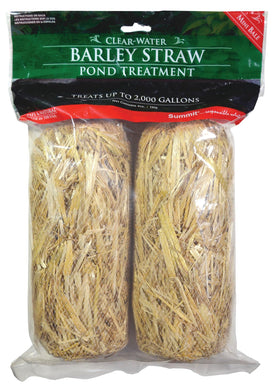 Summit Clear-Water barley straw bale pack clarifies pond water naturally.