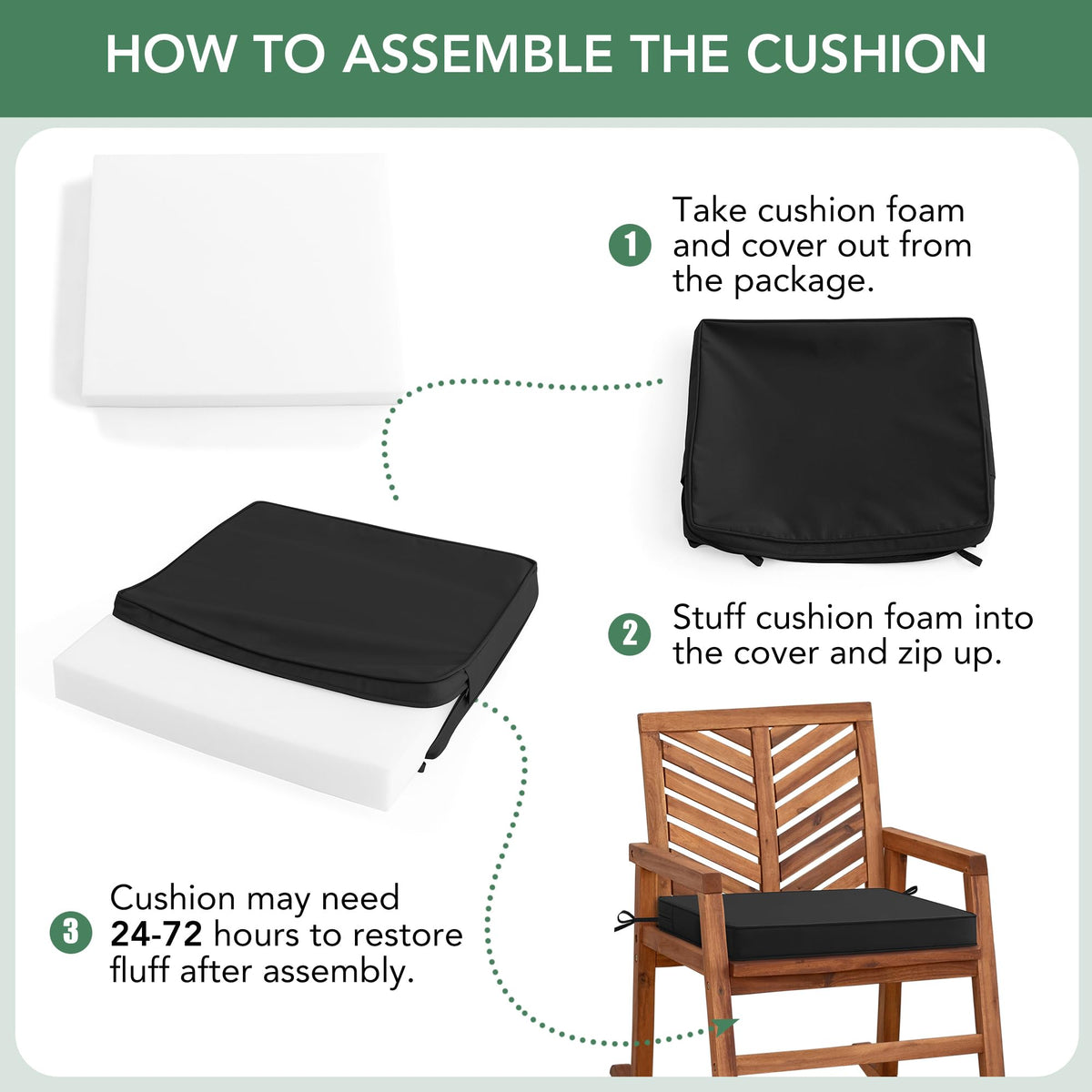 Summsun all-weather cushions suitable for patios lawns balconies