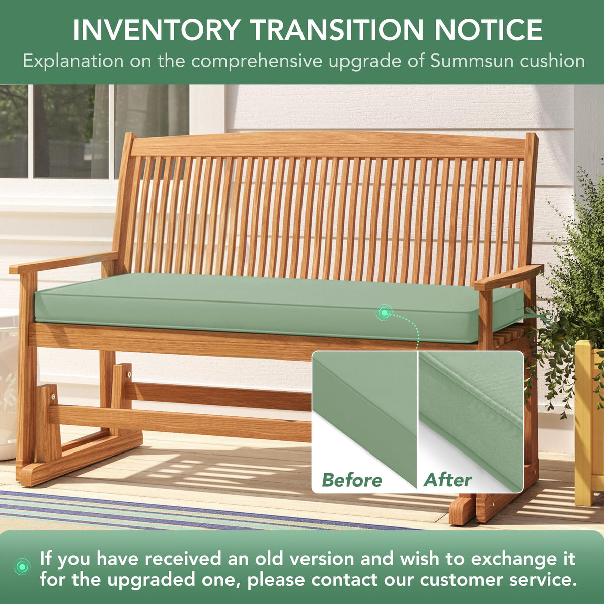 Summsun removable cover enables easy cleaning and longer use