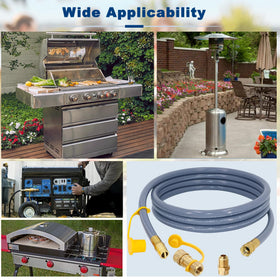 Easy installation with flexible routing for Weber, Charbroil and more
