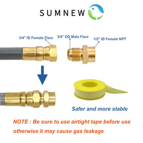 CSA-certified SUMNEW natural gas hose for safe conversions