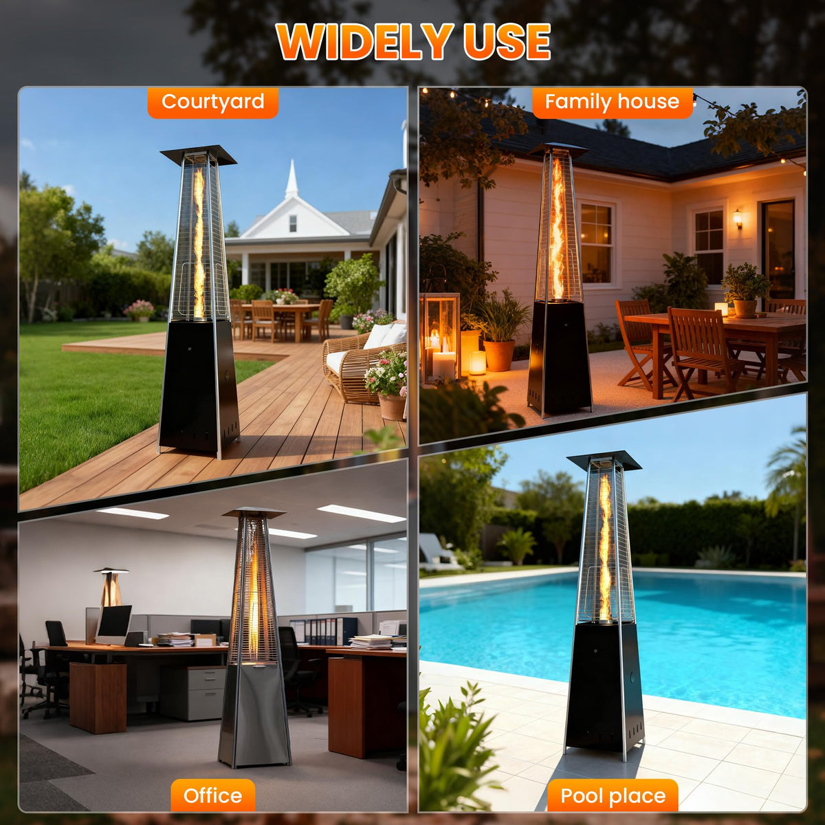 SUMNEW easy-installation design simplifies replacement in minutes.