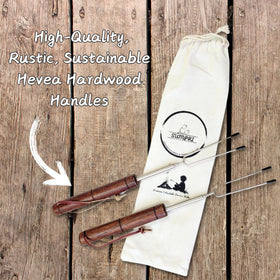 SUMPRI Smores Sticks ensure even roasting with a classic design for perfect s'mores.