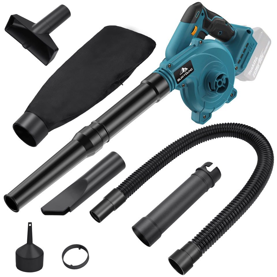 SUMYOUNG cordless blower with brushless motor for efficient outdoor cleanup
