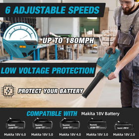 Sumyoung 2-in-1 blower and vacuum design ideal for quick indoor dusting