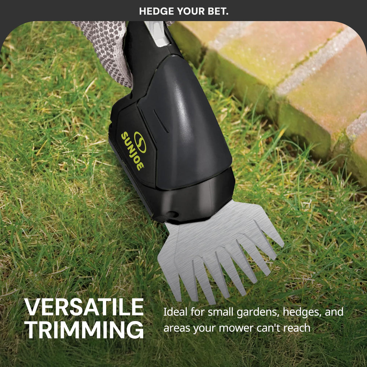Sun Joe HJ604C lightweight design for easy maneuvering