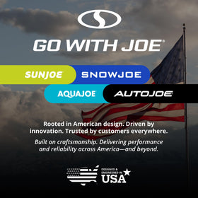 Sun Joe SBJ597E stores compactly for year-round use