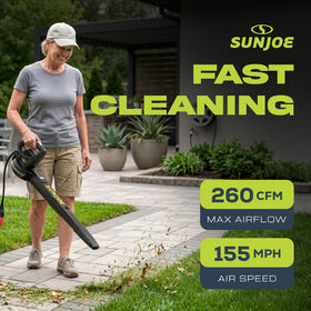 Sun Joe SBJ597E ideal for porches, decks, and walkways