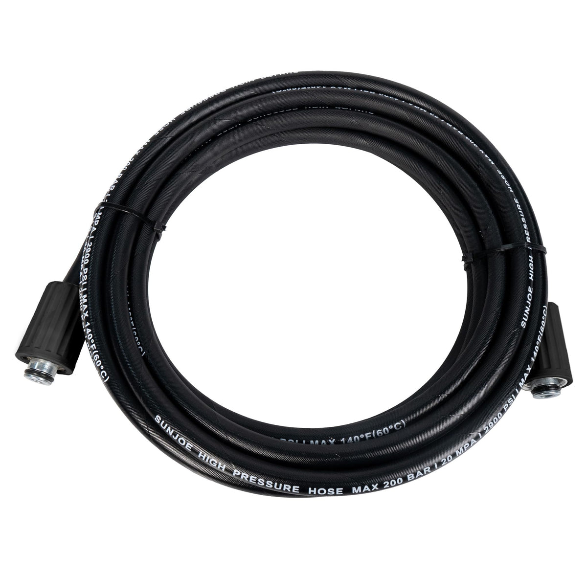 Sun Joe SPX3000-33 replacement hose uncoiled for easy setup.