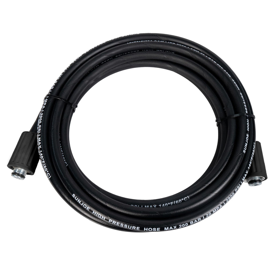 Sun Joe SPX3000-33 replacement hose uncoiled for easy setup.