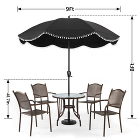 Sun-Ray 108-inch canopy offers wide shade coverage