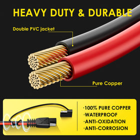 SUNAPEX 12V quick connect plug ensuring spark-free reliability for vehicles