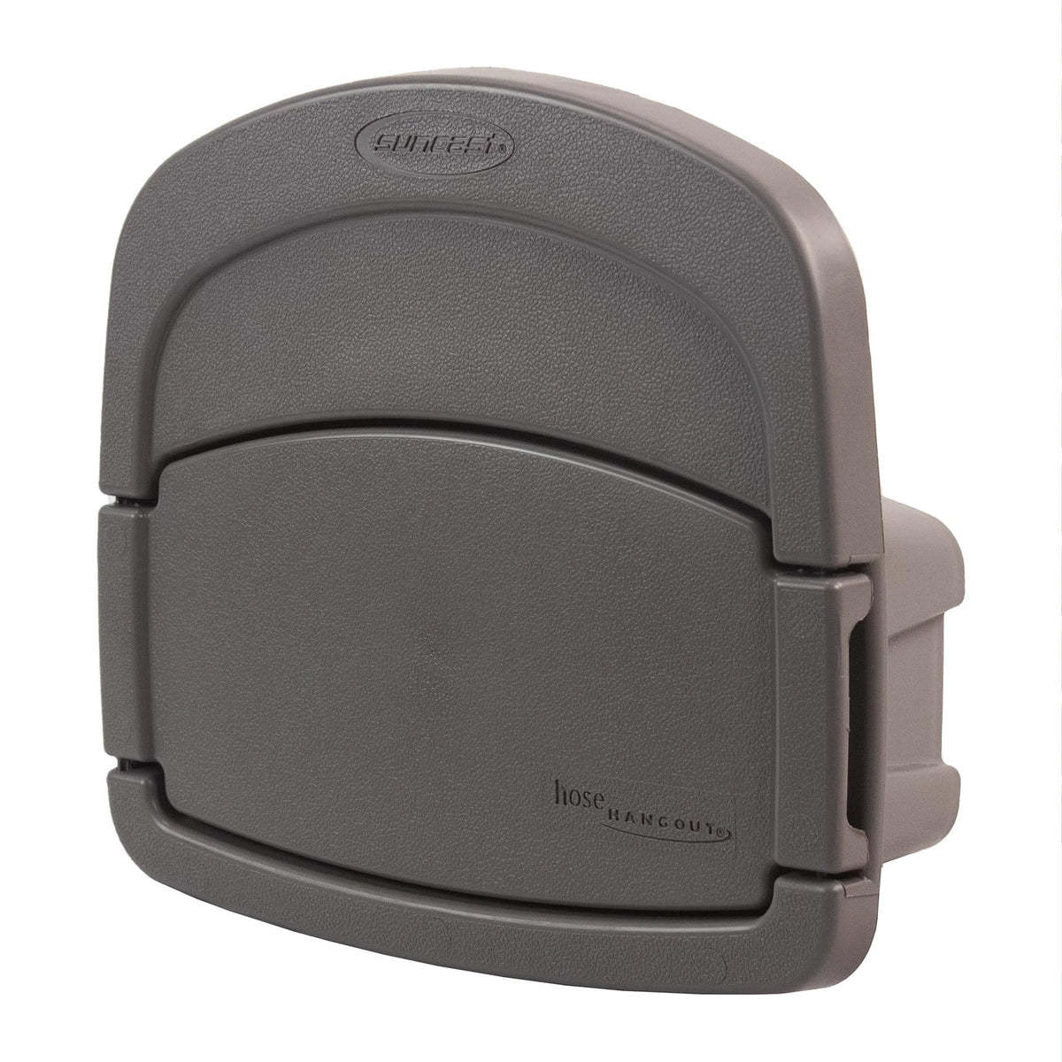 Suncast DHH150ST assembled view highlights space saving storage.