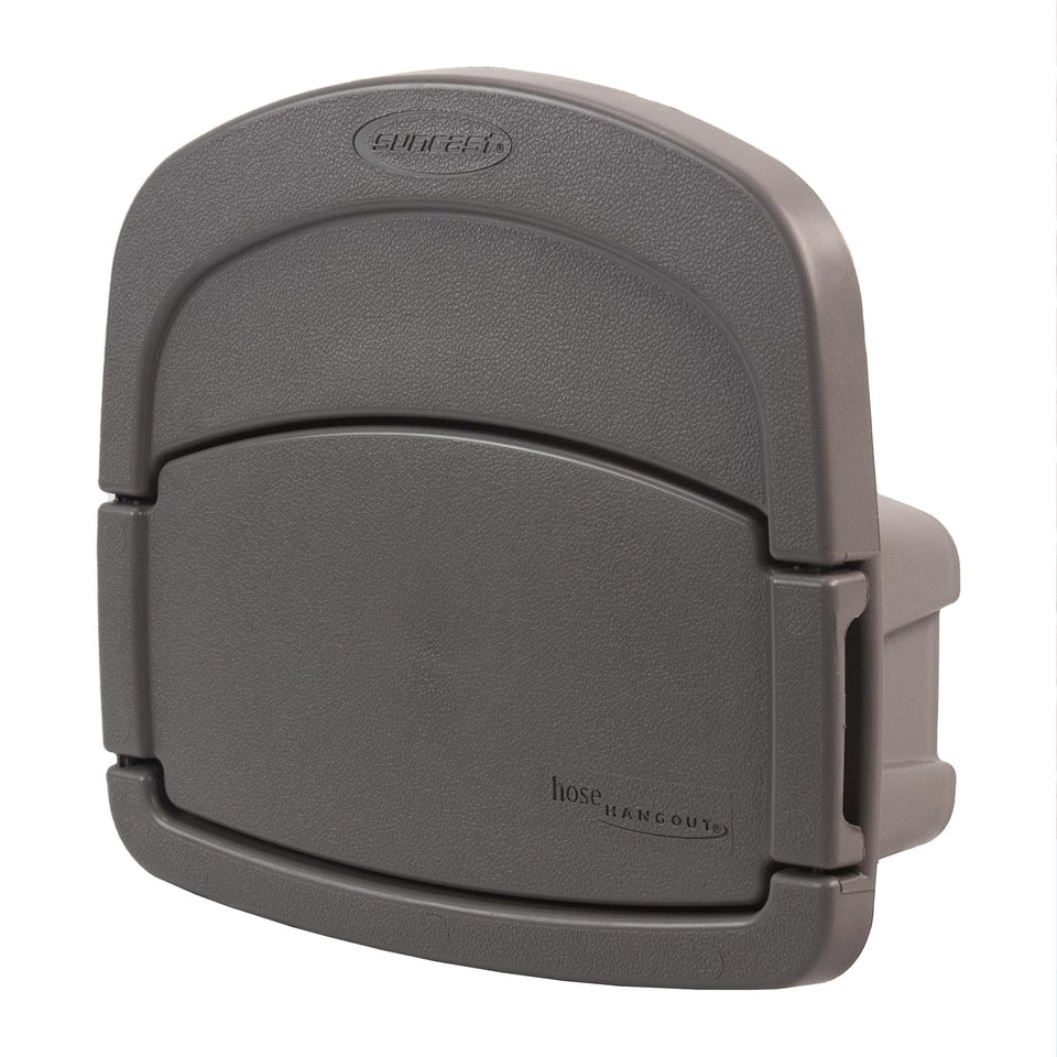 Suncast DHH150ST assembled view highlights space saving storage.
