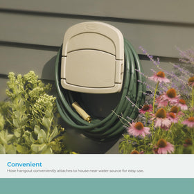 Suncast Hangout arrives fully assembled—no tools required for setup.