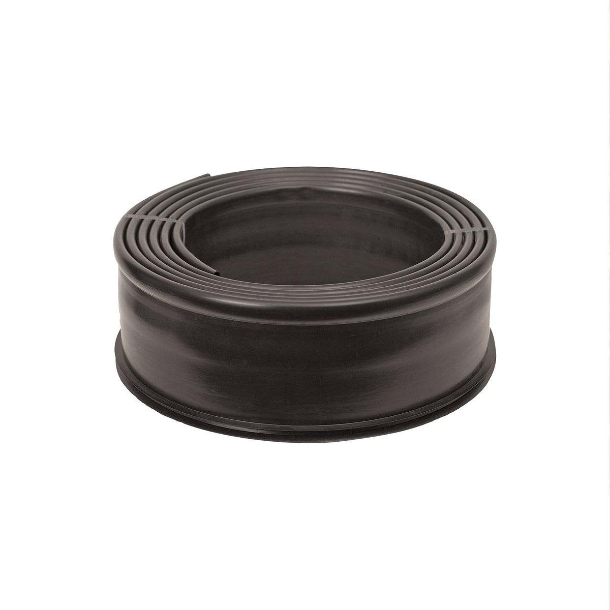 Suncast landscape edging roll in black defines garden borders with a sleek, professional look.