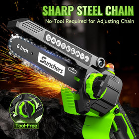 SUNCHERS chain tension adjustment for tool-free maintenance and peak performance