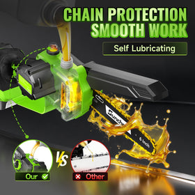 SUNCHERS cut wood and logs with portability and one-hand control
