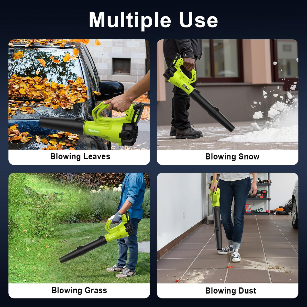 Sunchers lightweight design reduces arm effort during gardening tasks.