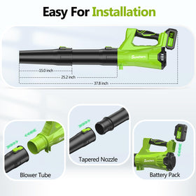 SUNCHERS yard cleaner handles leaves and dust for tidy outdoor spaces