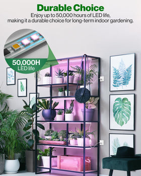 Sunco 4 fixture linkable setup for scalable greenhouse illumination