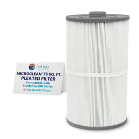 Sundance MicroClean 75 sq ft filter cartridge 6540-501 for clean spa water.