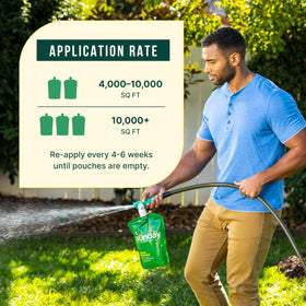 SUNDAY Lawn Kickstart packaging highlights starter kit for beginners.